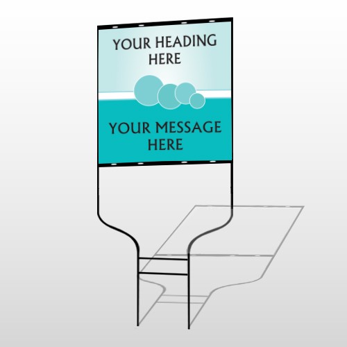 Circles 141 Round Rod Sign