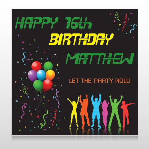 Silhouette Party 187 Custom Decal