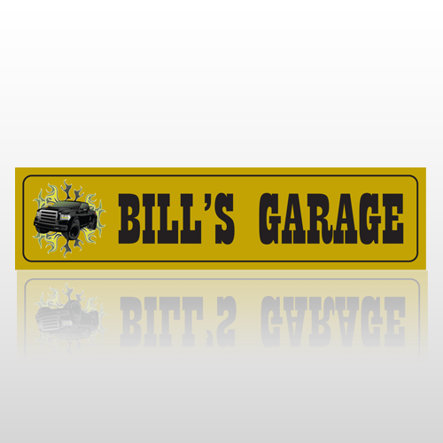 Garage 212 Street Sign