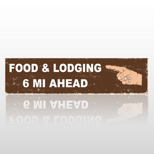 Hand 204 Street Sign