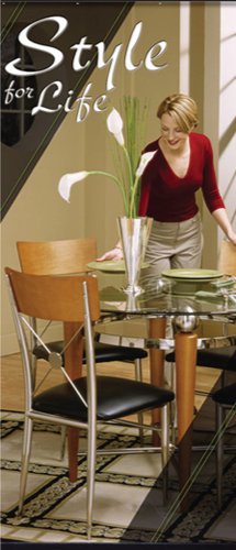 Kit- BTK1000 Trak System and Heavy Weight Banner 48"Wx96"H