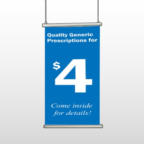 Pharmacy 102 Hanging Banner