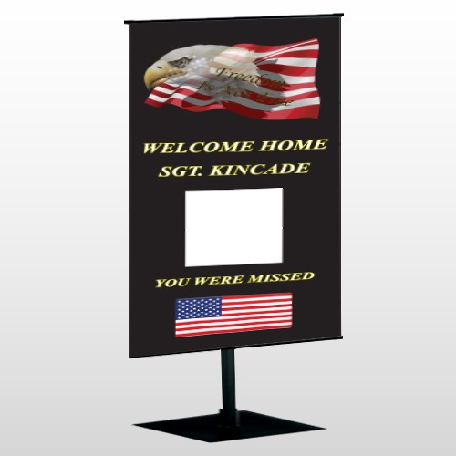 Eagle Flag 307 Center Pole Banner Stand