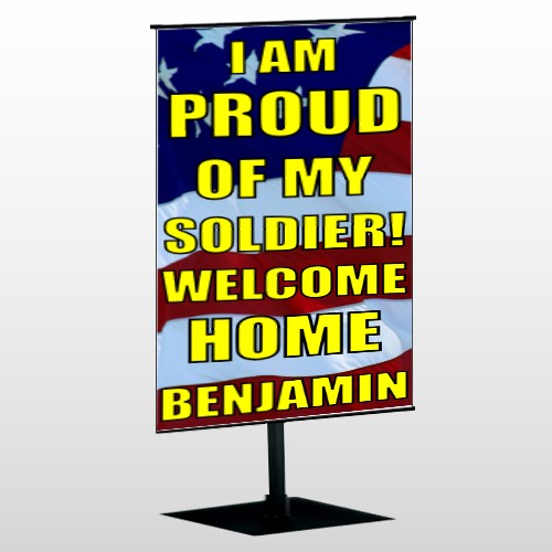 Flag 57 Center Pole Banner Stand