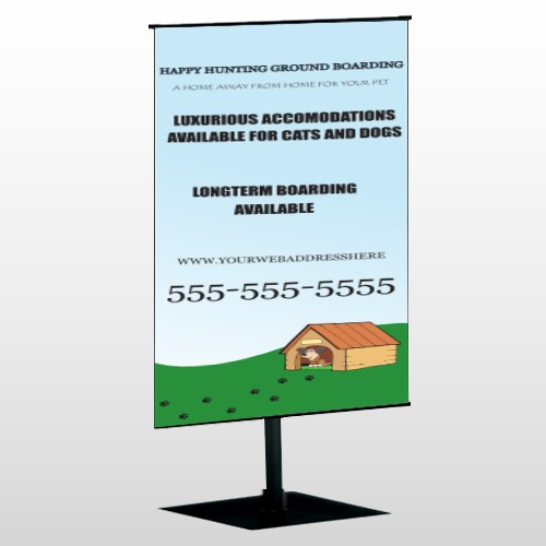 Hunting 301 Center Pole Banner Stand