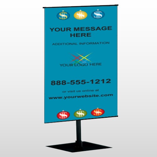 Insurance 176 Center Pole Banner Stand
