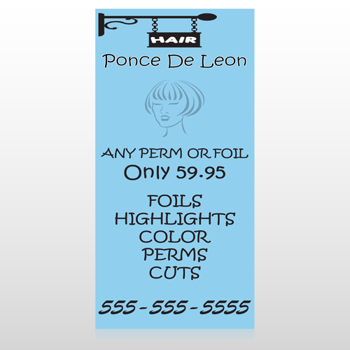 Hair 289 Floor Decal