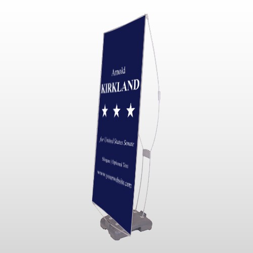 Senate 134 Exterior Flex Banner Stand