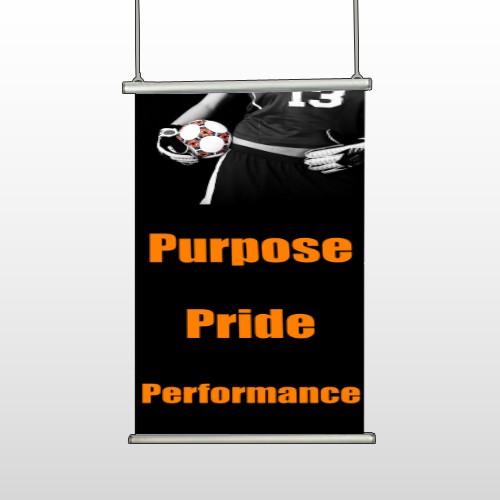 Black 41 Hanging Banner