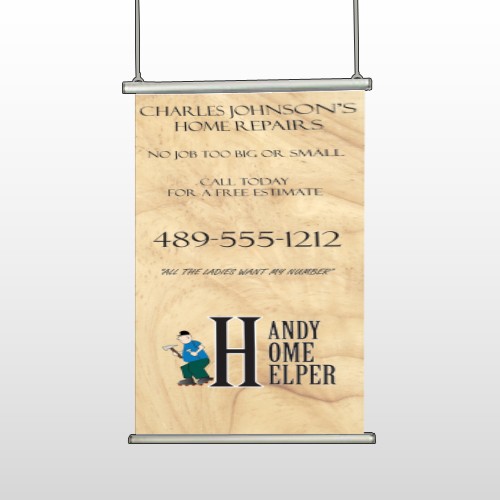 Home Repair 242 Hanging Banner