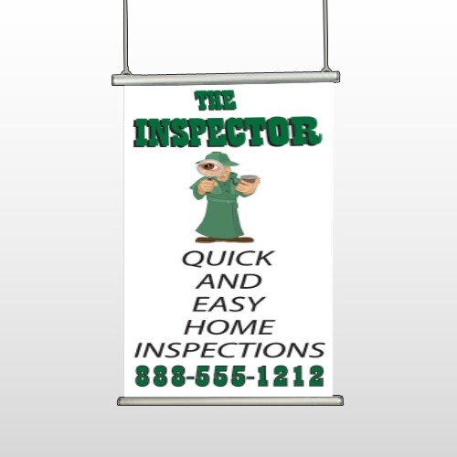 Home Inspection 361 Hanging Banner