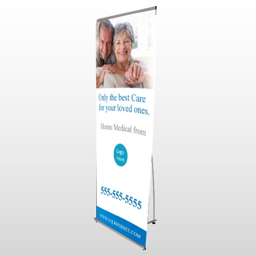 Old 96 Flex Banner Stand