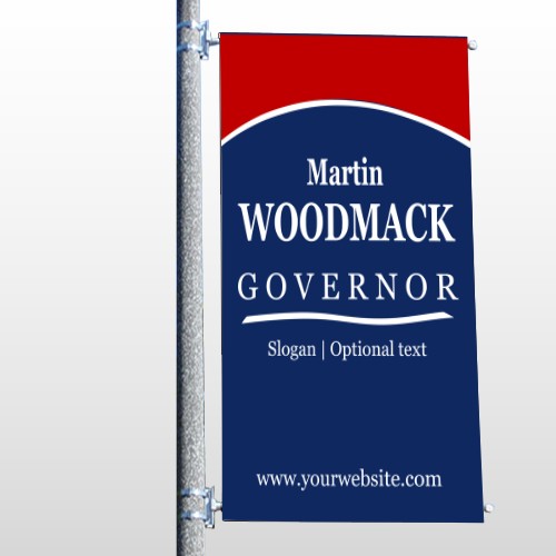 Governor 132 Pole Banner