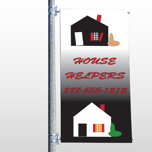 Househelper 245 Pole Banner