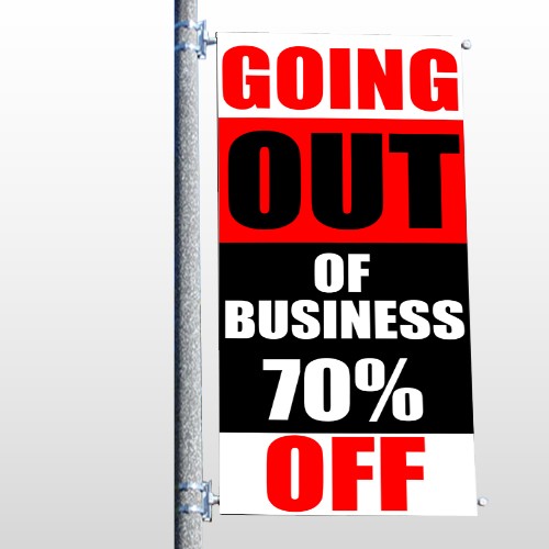 Small Business 53 Pole Banner 