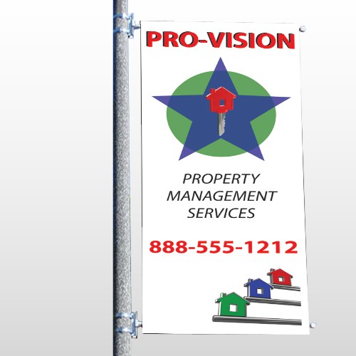 Property Management 363 Pole Banner