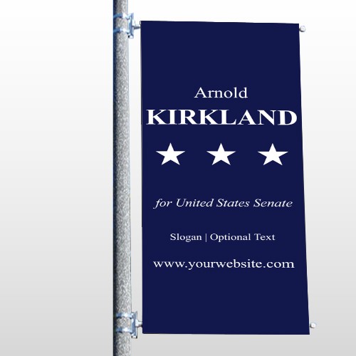Senate 134 Pole Banner