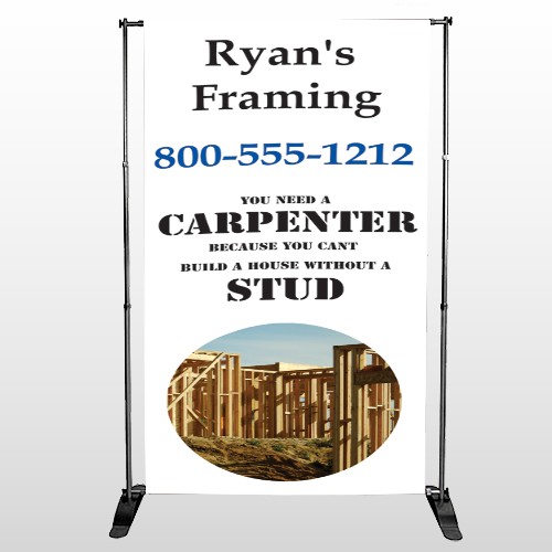 Framing 240 Pocket Banner Stand