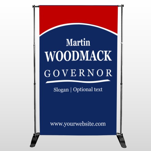 Governor 132 Pocket Banner Stand