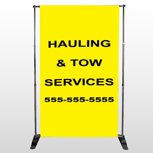 Hauling 127 Pocket Banner Stand