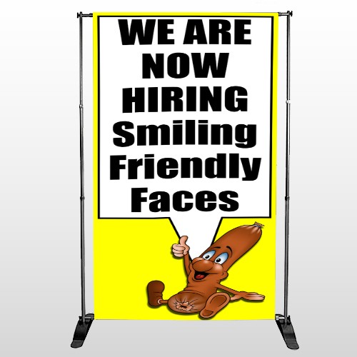 Small Business 54 Pocket Banner Stand 