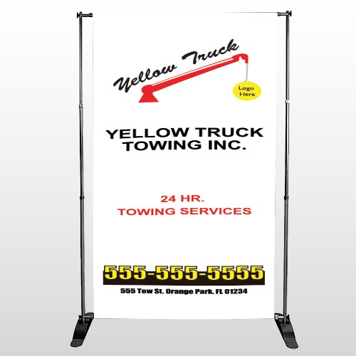 Towing 125 Pocket Banner Stand
