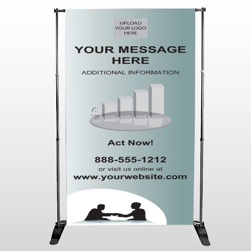 Bank 174 Pocket Banner Stand