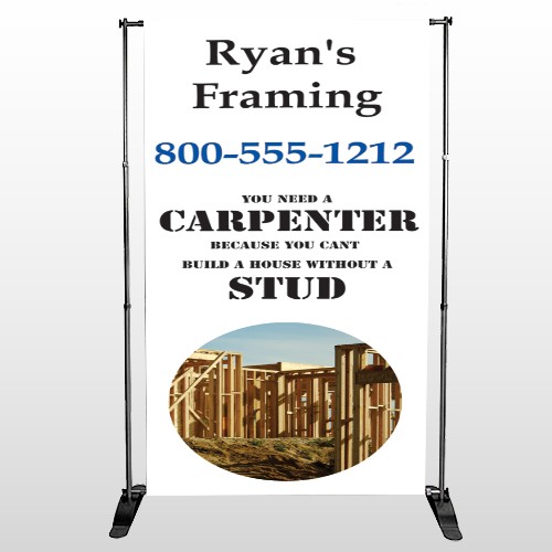 Framing 240 Pocket Banner Stand