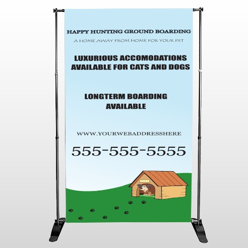 Hunting 301 Pocket Banner Stand