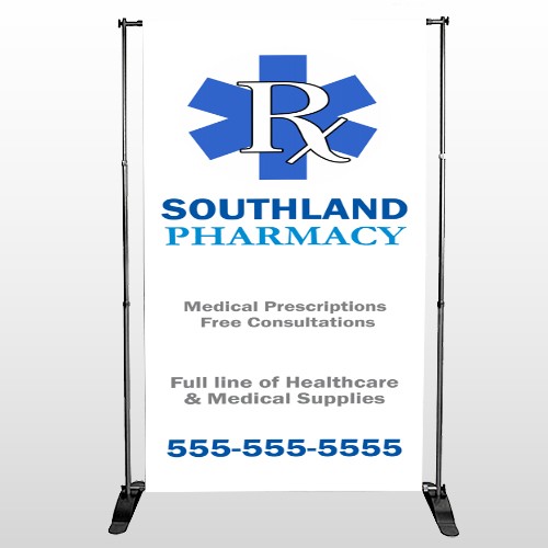 Pharmacy 103 Pocket Banner Stand