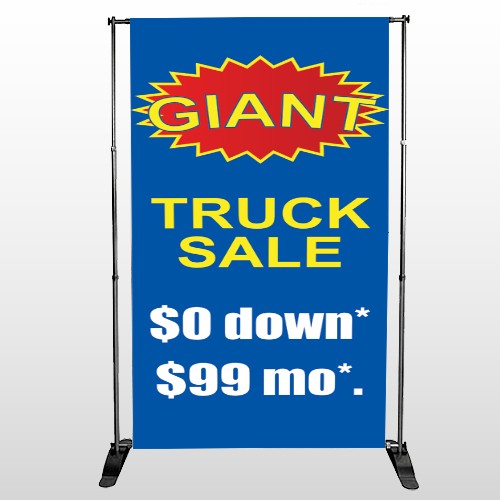 Starburst 119 Pocket Banner Stand