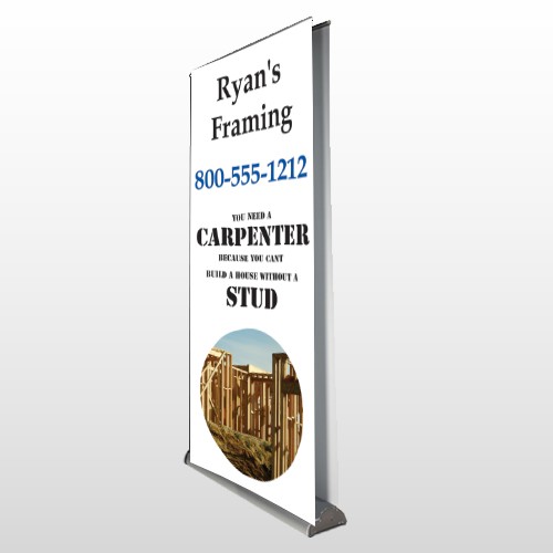 Framing 240 Retractable Banner Stand