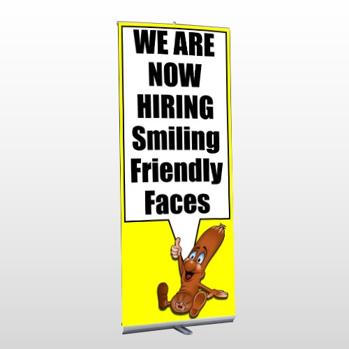 Hiring 54 Retractable Banner Stand 