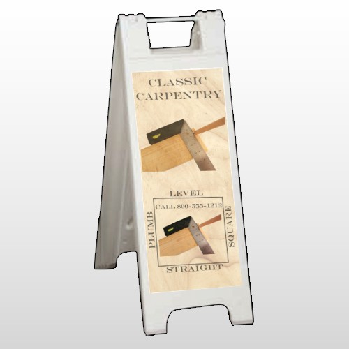 Carpentry 238 A Frame Sign