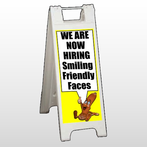 Hiring 54 A Frame Sign