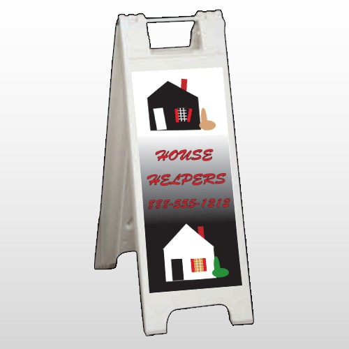 Househelper 245 A Frame Sign