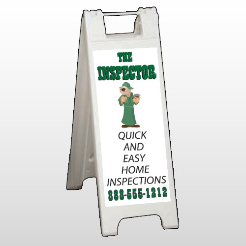 Inspector 361 A Frame Sign