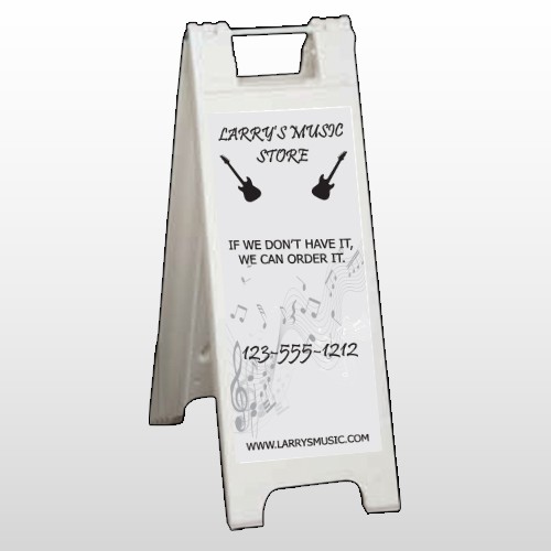 Music 371 A Frame Sign