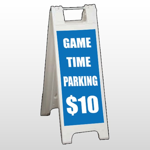 Parking 123 A Frame Sign