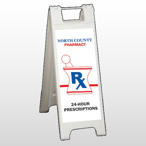 Pharmacy 101 A Frame  Sign
