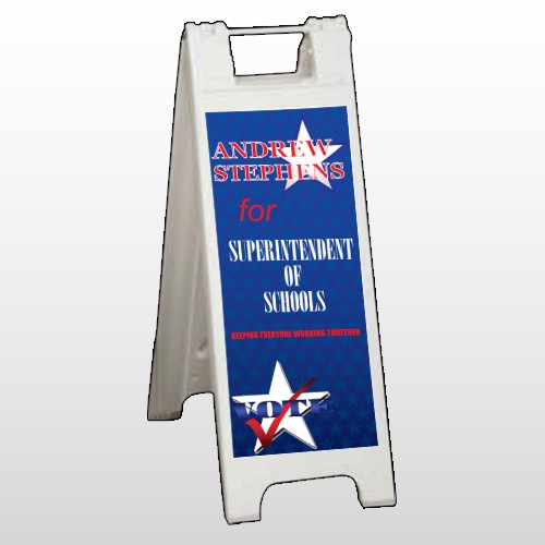 Superintendent 306 A Frame Sign