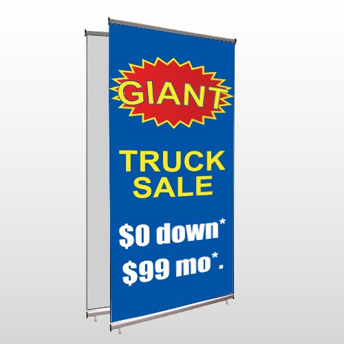 Starburst 119 Center Pole Banner Stand