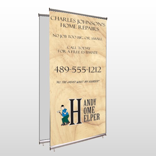 Homerpair 242 Center Pole Banner Stand