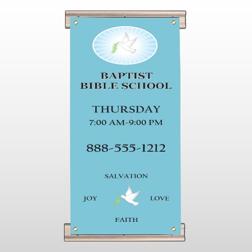 Bible Dove 162 Track Banner 