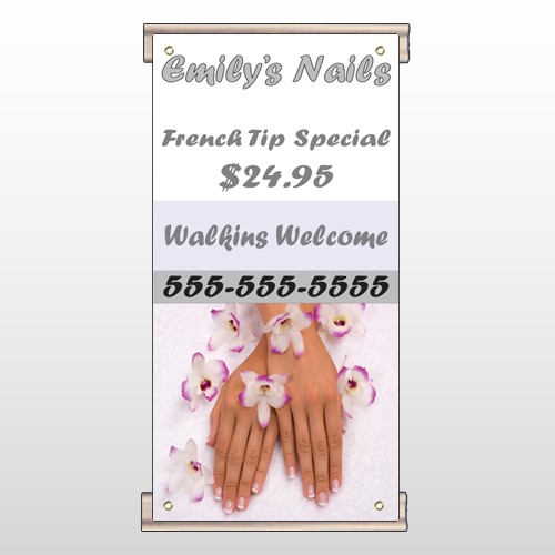 Nails 295 Track Sign