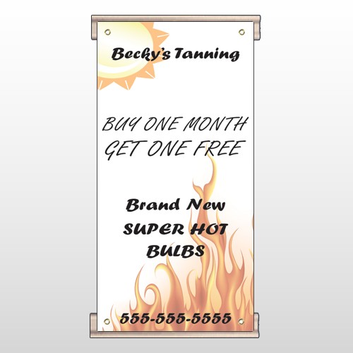 Tanning 298 Track Sign