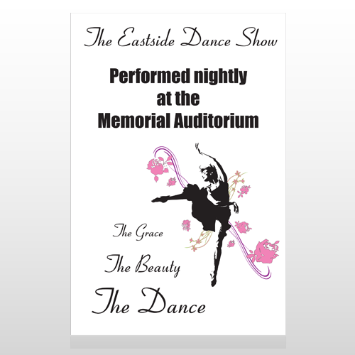 Ballet Dance 517 Custom Decal