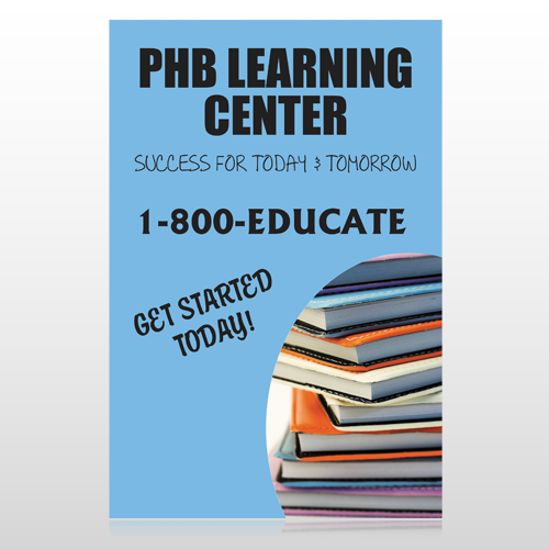 Book Learning 156 Custom Decal