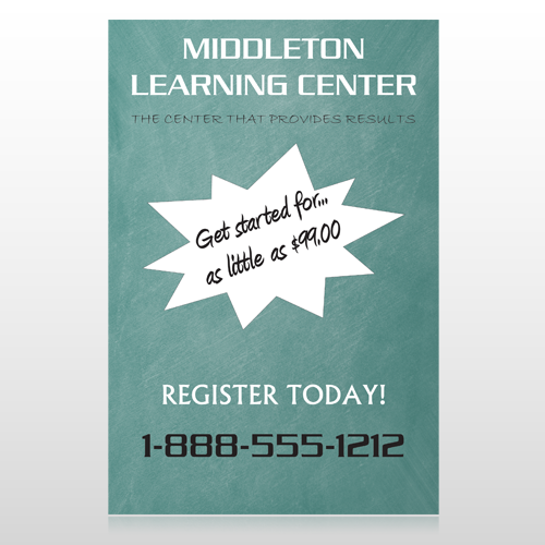 Chalk Board 157 Custom Decal