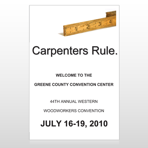 Convention 239 Sign Custom